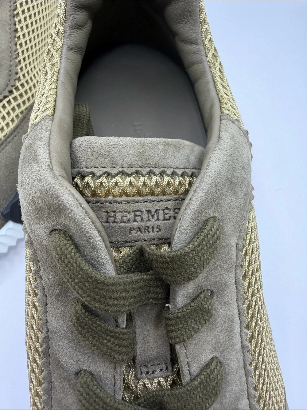 Hermes Homme Bouncing Sneakers Size 41.5